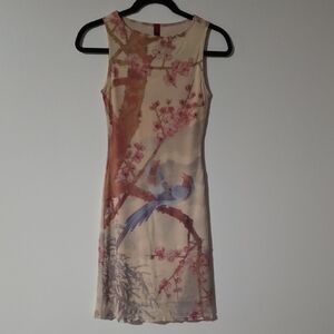 Floral Print Sleeveless Dress